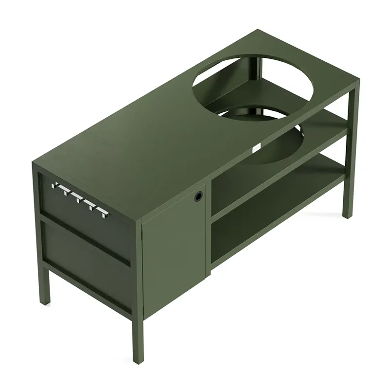 Multi Functional Outdoor Cabinet na may Oven