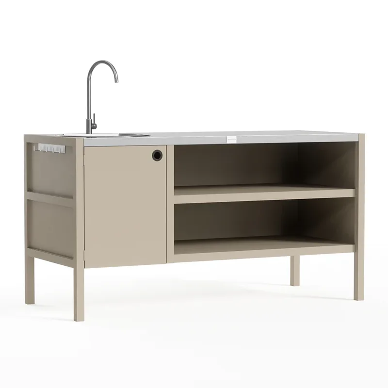 Multi Functional Outdoor Cabinet na may Lababo