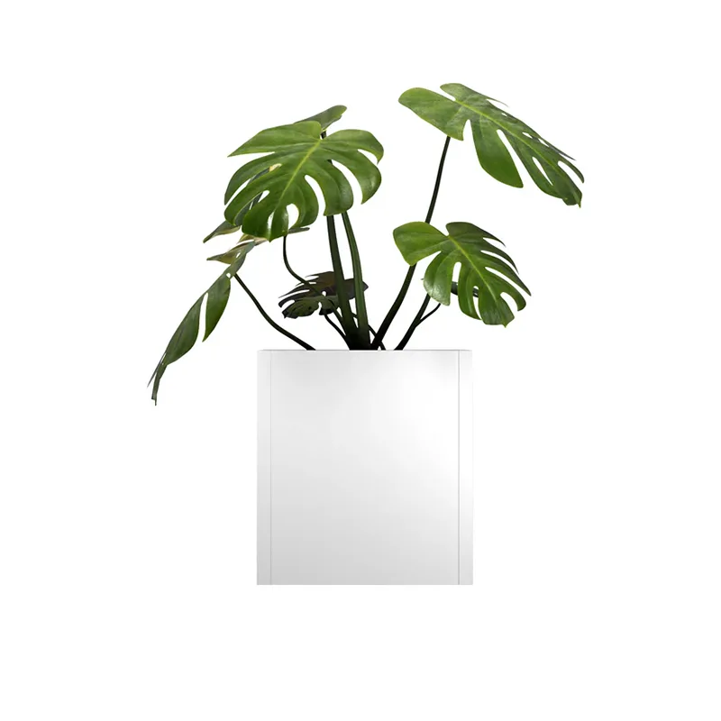 Magaan na Square Outdoor Planter