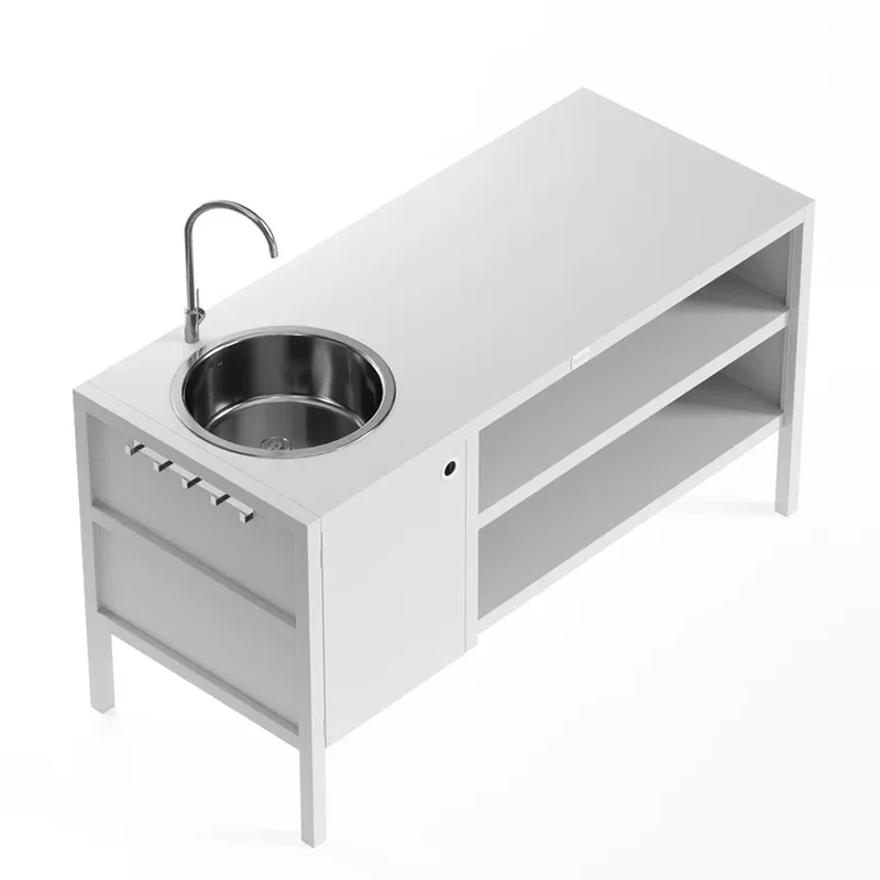 Multi Functional Outdoor Cabinet na may Lababo