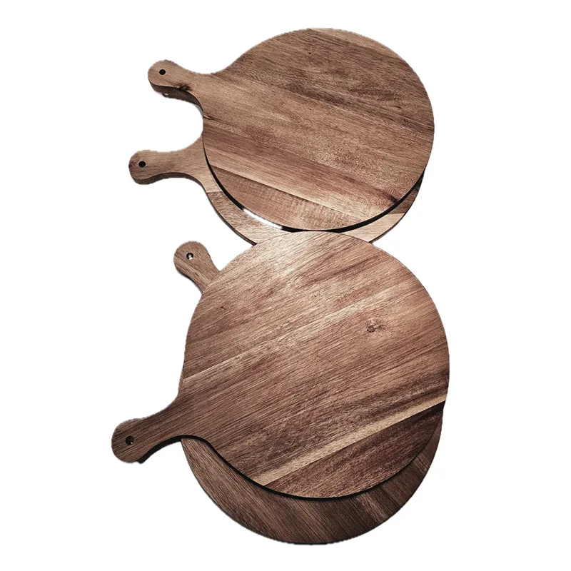 Solid Acacia Wood Pizza Board Tray