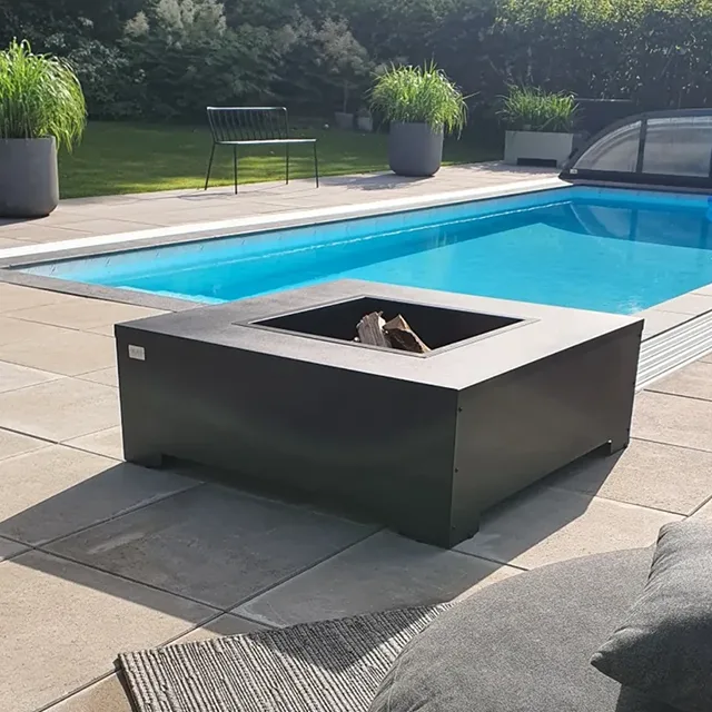 Mga tampok ng panlabas na kalan.