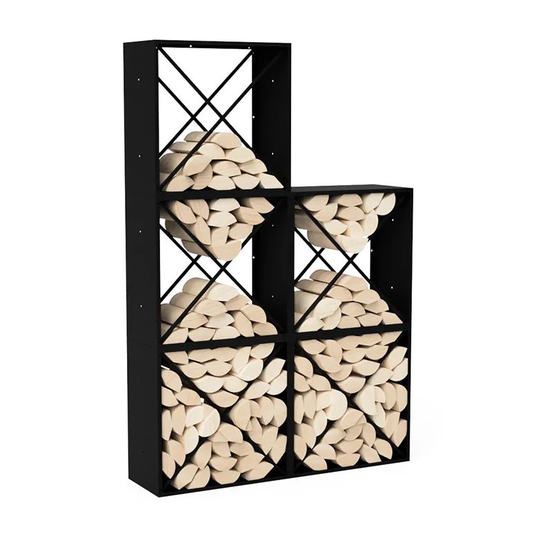Bakit Ang isang Outdoor Metal Rectangular Log Holder na Firewood Rack ay Isang Matalinong Pagpipilian para sa Modernong Imbakan ng Panggatong