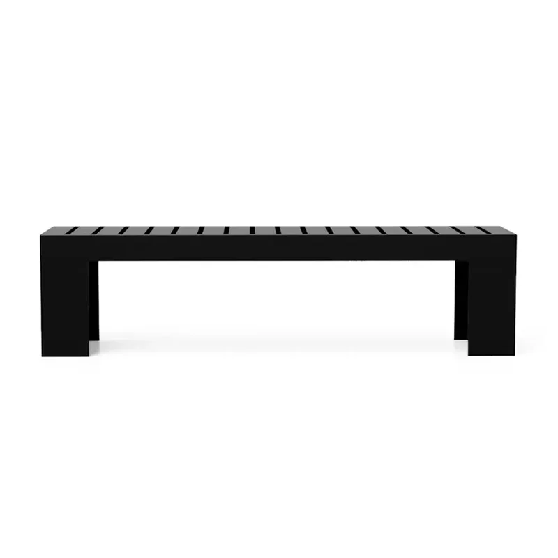 Hardin na Black Outdoor Bench