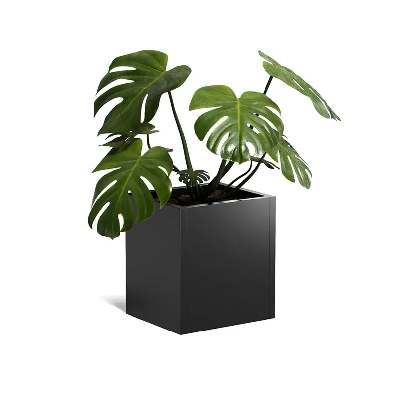 Magaan na Square Outdoor Planter