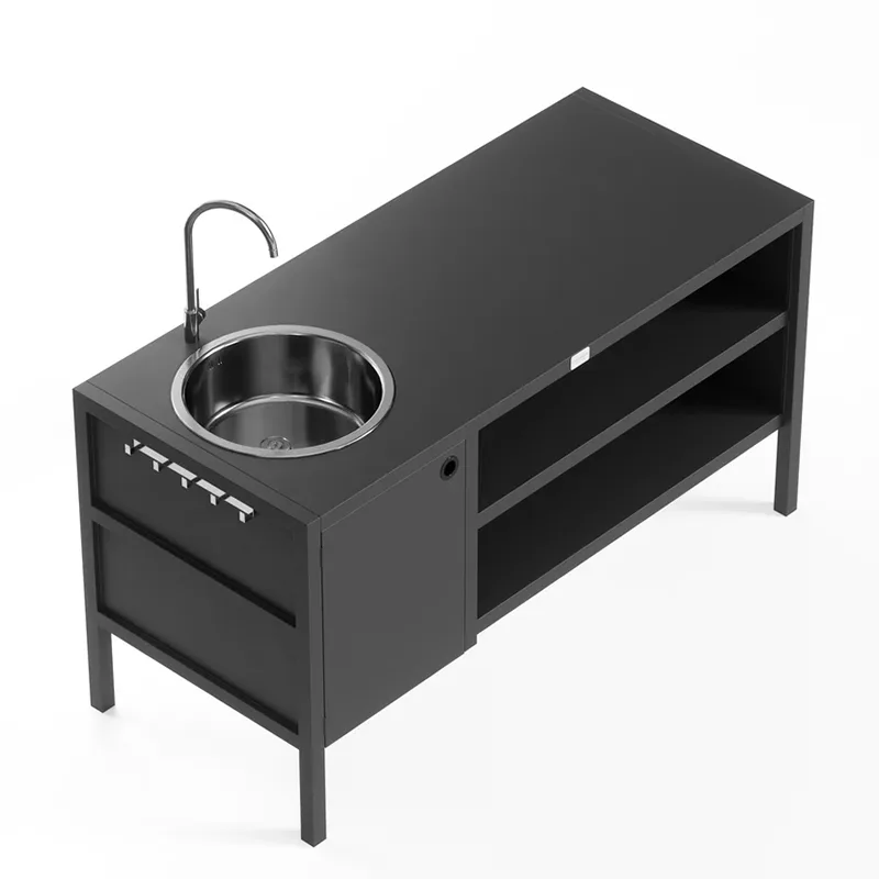 Multi Functional Outdoor Cabinet na may Lababo
