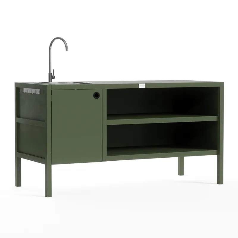 Multi Functional Outdoor Cabinet na may Lababo