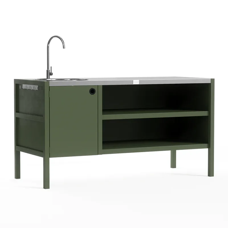 Multi Functional Outdoor Cabinet na may Lababo