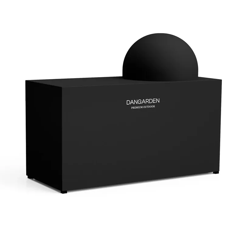 Itim na Panlabas na Gabinete na Hindi tinatagusan ng tubig na takip