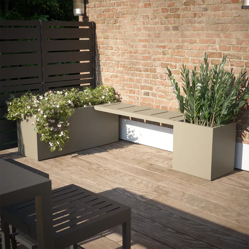 Custom Sized Outdoor Planter Box Custom Sized Outdoor Planter Box