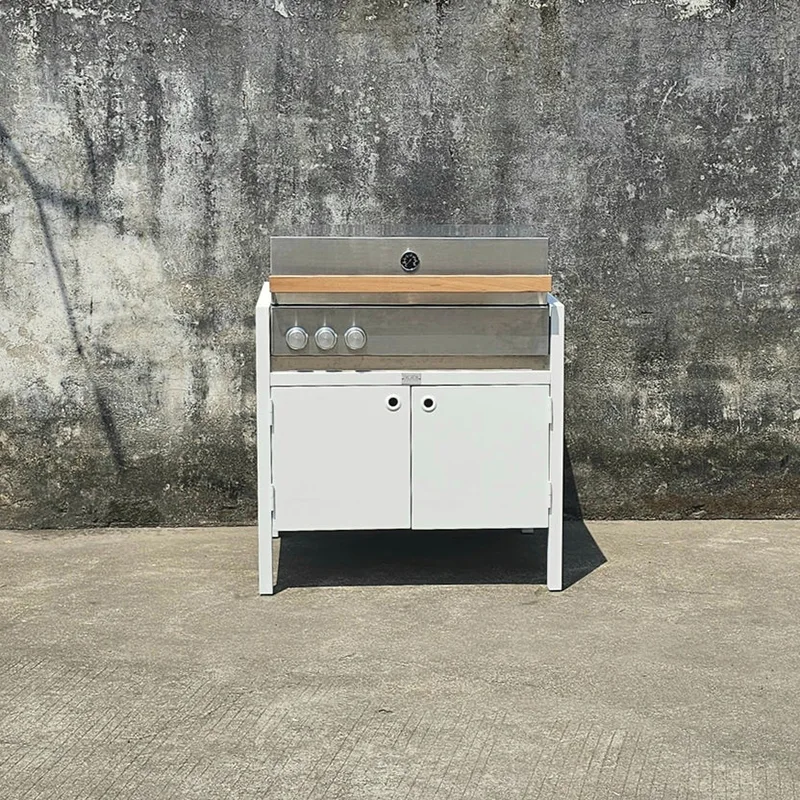 Outdoor Kitchen Cabinet na may Grill